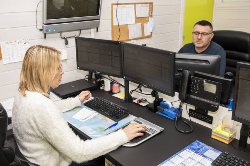 rensignement et prise de rendez vous gestion journalière des transport linselles