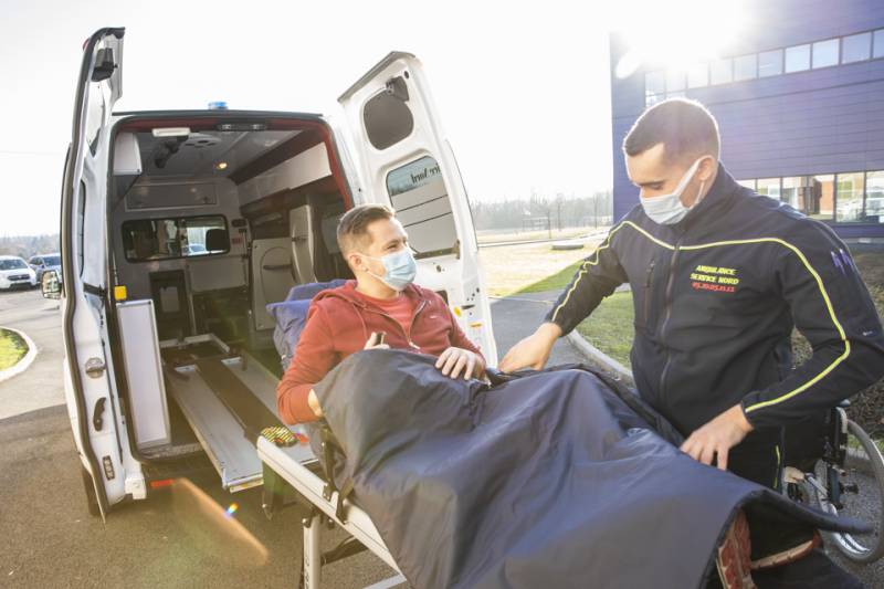 Roncq Ambulance demis assise