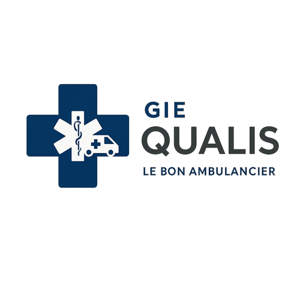 Logo officiel du Groupement QUALIS – Le Bon Ambulancier, garant d’un niveau de qualité uniforme et exigeant dans le transport sanitaire.