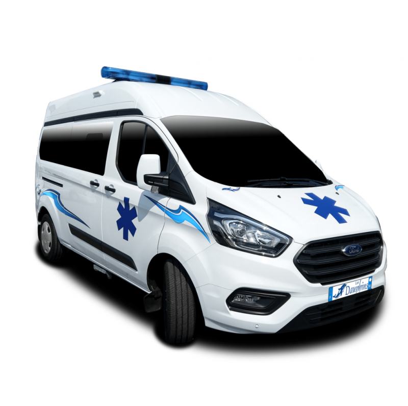 Ambulance allongées à Roncq